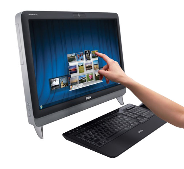 DELL INSPIRON ONE 2305 23" AMD X4 610E 8GB DDR3 1TB WIN 7 PRO 64BIT ALL