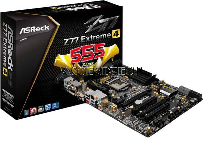 Intel Z77 DDR3 ATX | ASRock Z77 Extreme4 LGA1155 Motherboard