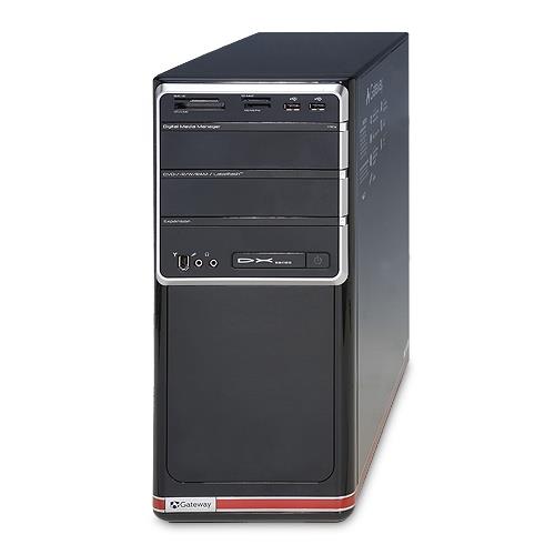 4GB DDR2 640GB DVDRW Gateway DX420009 Phenom X4 9100e Quad