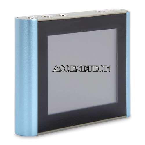 1.8 INCH TOUCHSCREEN | Eclipse T180 1.8" 4GB Blue MP3 Player