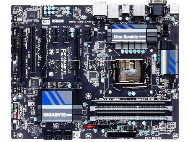 INTEL HASWELL MOTHERBOARD | Gigabyte GA-Z87X-D3H Z87 DDR3 SATA3 USB3