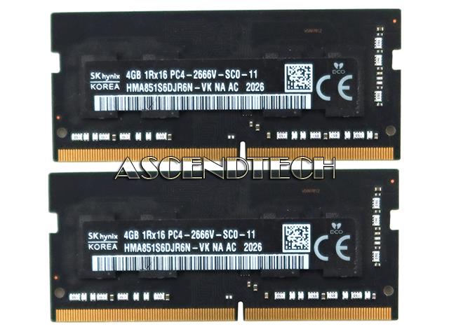 HMA851S6DJR6N 2_Of_HMA851S6DJR6N-VK | Hynix 8GB 2x4GB Ram Kit ...
