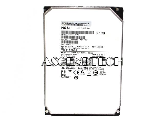 HUS726060ALA640 0F20573 | Hgst HUS726060ALA640 6TB 3.5" Sata Hdd