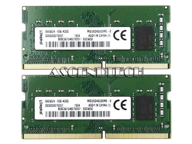 MSI26D4S9S8ME-8 2_Of_9995624-E56.A00G | Kingston MSI26D4S9S8ME-8 2x8GB ...