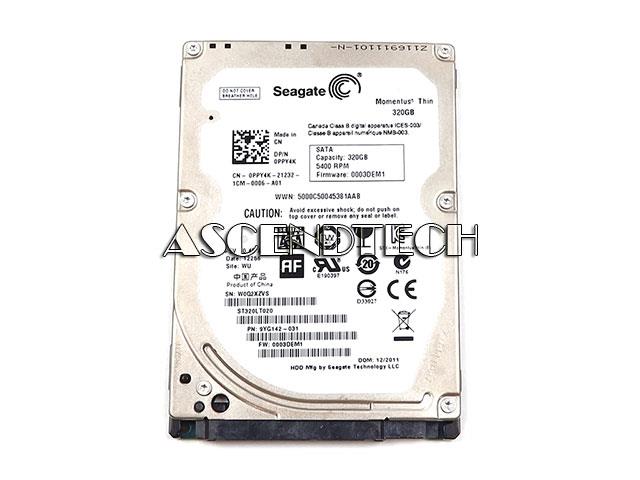 ST320LT020 PPY4K 0PPY4K CN-0PPY4K | Seagate Momentus 320GB 2.5" Hdd PPY4K